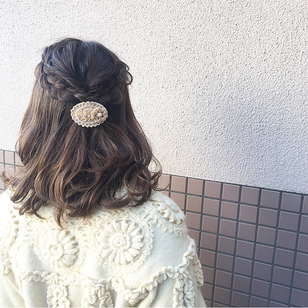 入園式・入学式の母親の髪型2018｜ママの最新ハーフアップアレンジ画像10選