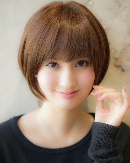 米倉涼子のショートヘアの髪型を真似したい 後ろの画像やオーダーの